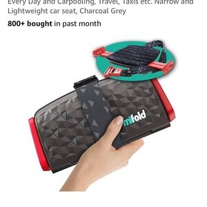 Mifold travel booster seat
